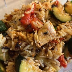 Smoked Paprika Garlic Chicken Stack